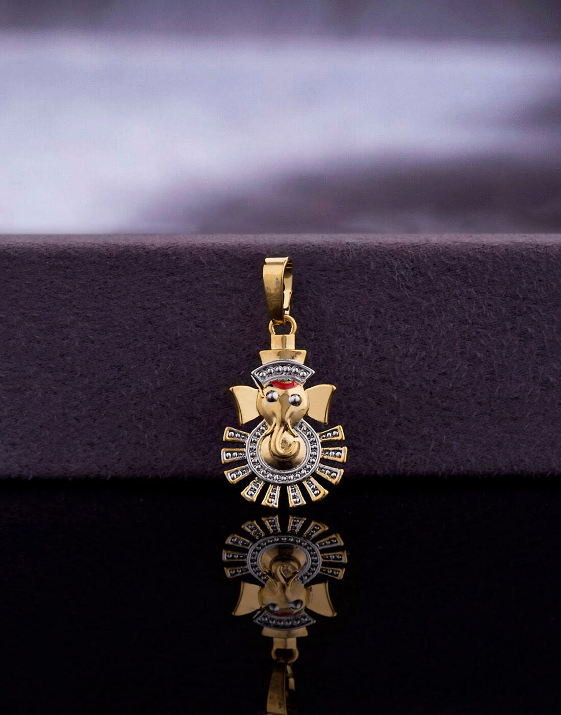 

Dare by Voylla Dare By Stylish Ganesha Pendant Without Chain For Men