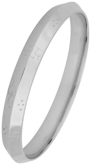 Dare By Voylla Spiritual Silver-Plated Spunk Kada For Men
