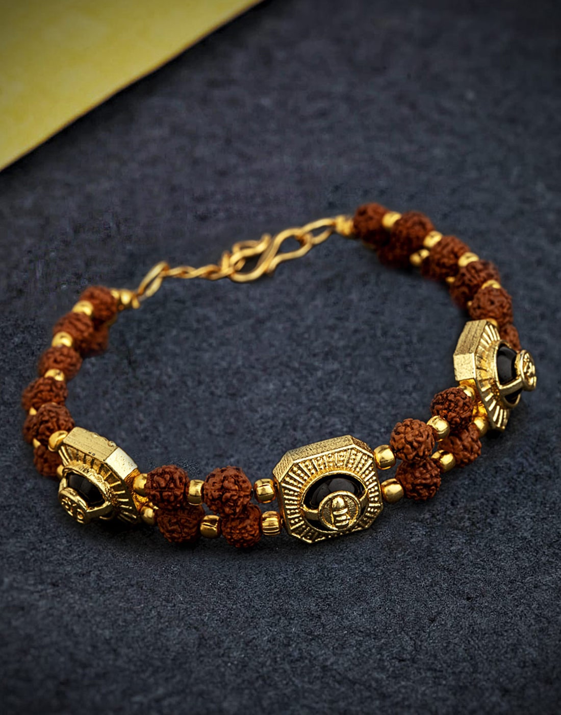 

Dare by Voylla Healing Bracelet Gold Plated Bracelet