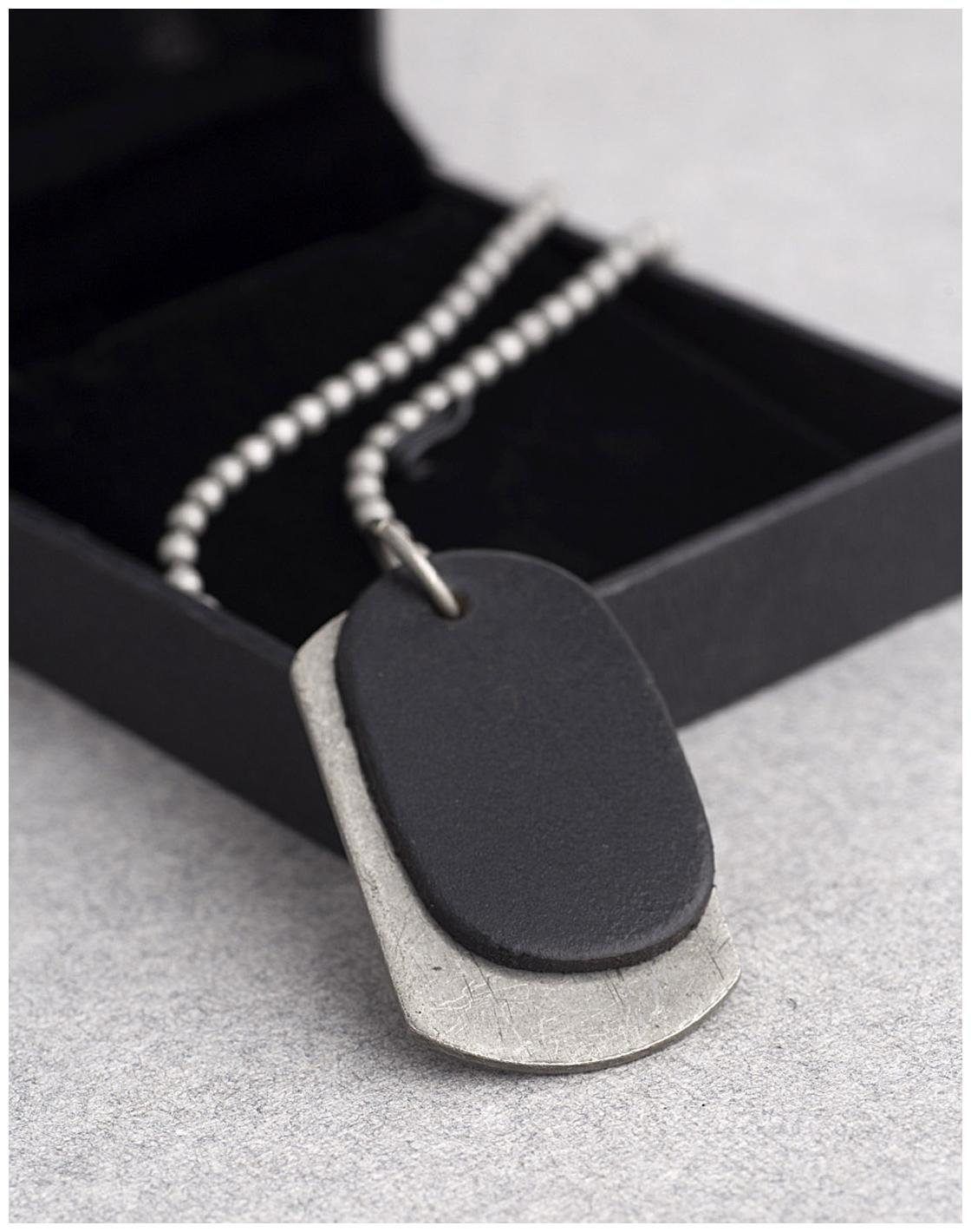 

Dare by Voylla Dog Tag Pendant from Biker Collection