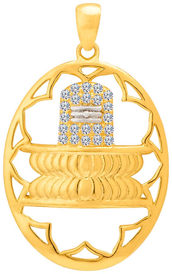 

Dare By Voylla Spiritual Saga Lotus Shivling Pendant For Men
