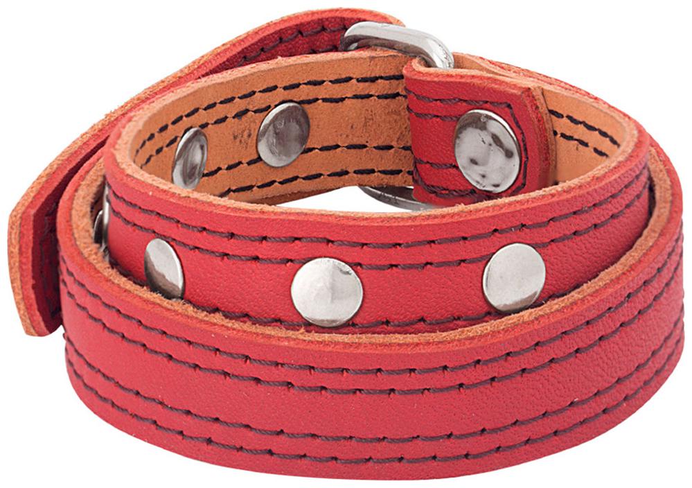 

Dare By Voylla Red Wraparound Bracelet from Leather Trend Collection