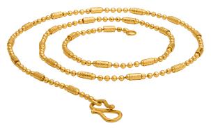 

Dare By Voylla Elegant Beads Link Chain from Golden Links