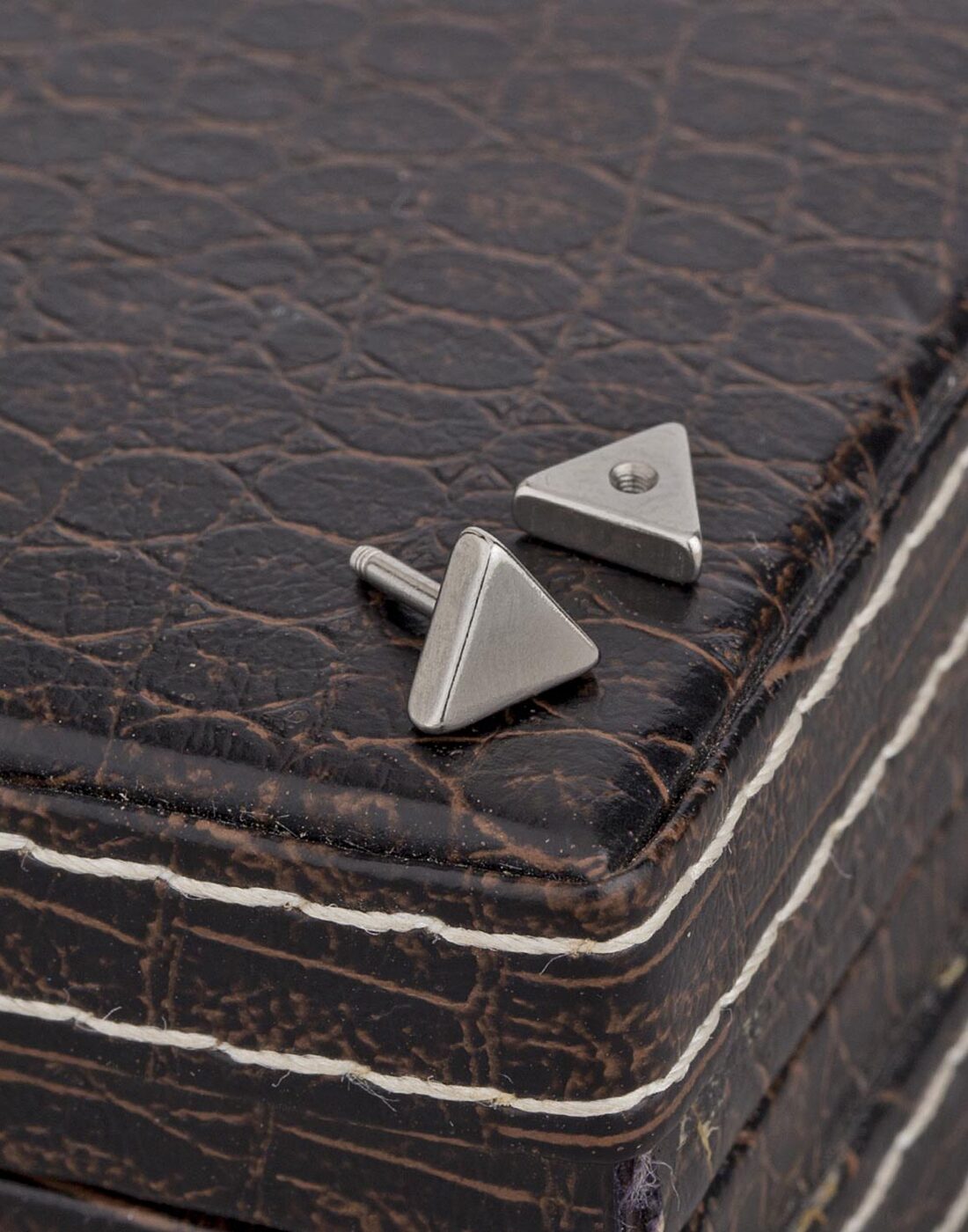 

Dare by Voylla Punk Style Triangle Stud Out Earring