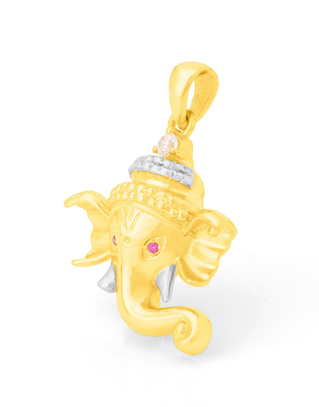 

Dare by Voylla Dual Tone Lord Ganesha Face Pendant from Spiritual Saga