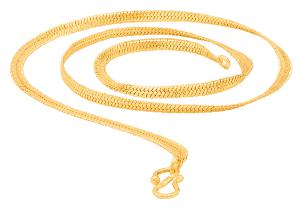 

Dare By Voylla Golden Links Gold Plated Snake Link Chain