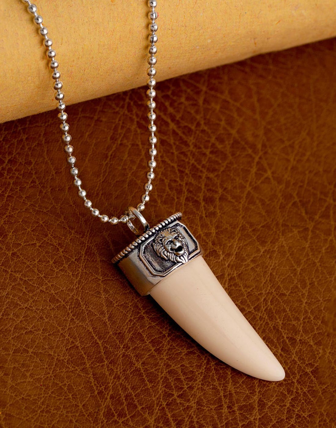 

Dare by Voylla Lion Brass Claw of a Lion Pendant