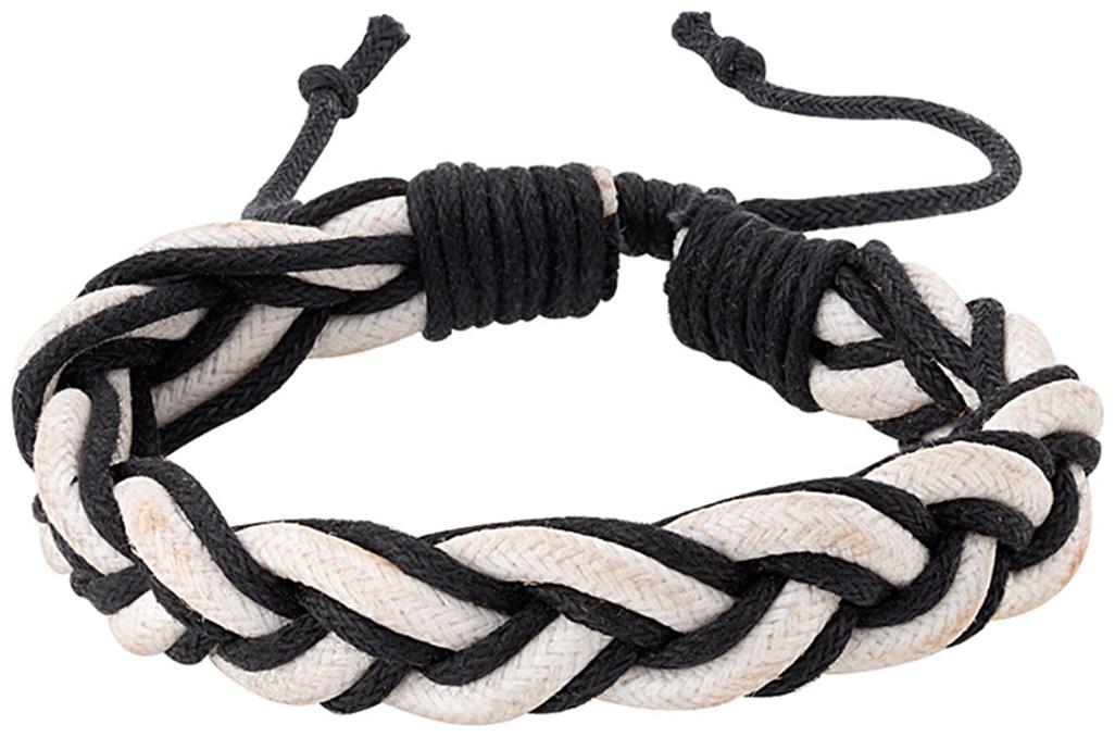 

Dare By Voylla Cool Stacked Braided Wrap Bracelet For Men