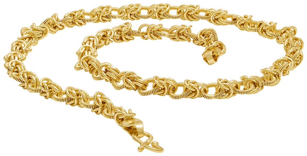 

Dare By Voylla Gold Plated Brass Chain With Linking laureate Collection For Men