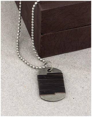 Dare by Voylla Biker Dog Tag Pendant