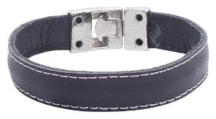 

Dare By Voylla Black Everyday Bracelet from Leather Trend Collection