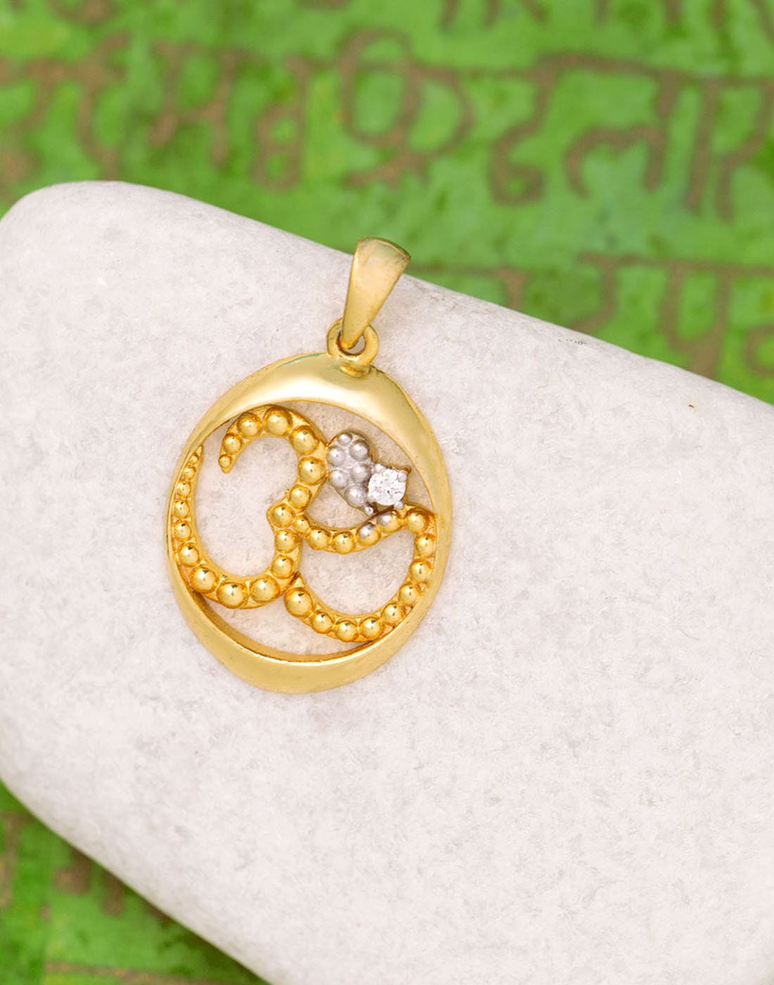 

Dare by Voylla Classic OM Pendant Inspired by Spiritual Saga