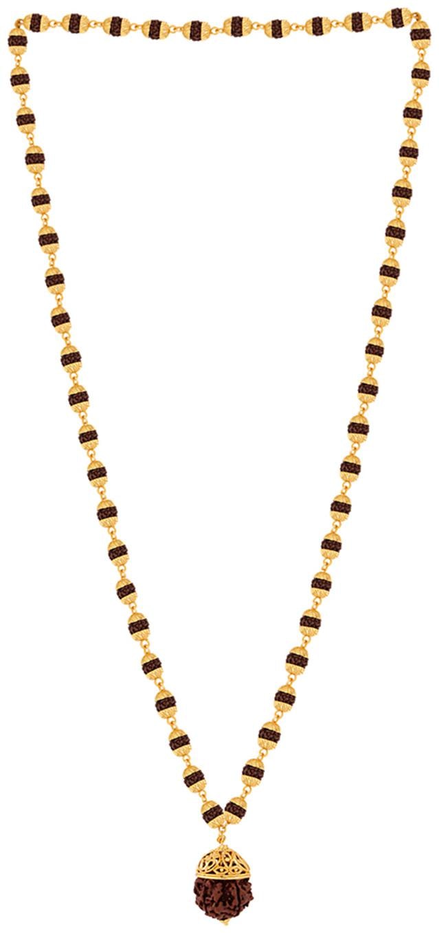 

Dare By Voylla Rudraksha Classic Beaded Necklace For Men