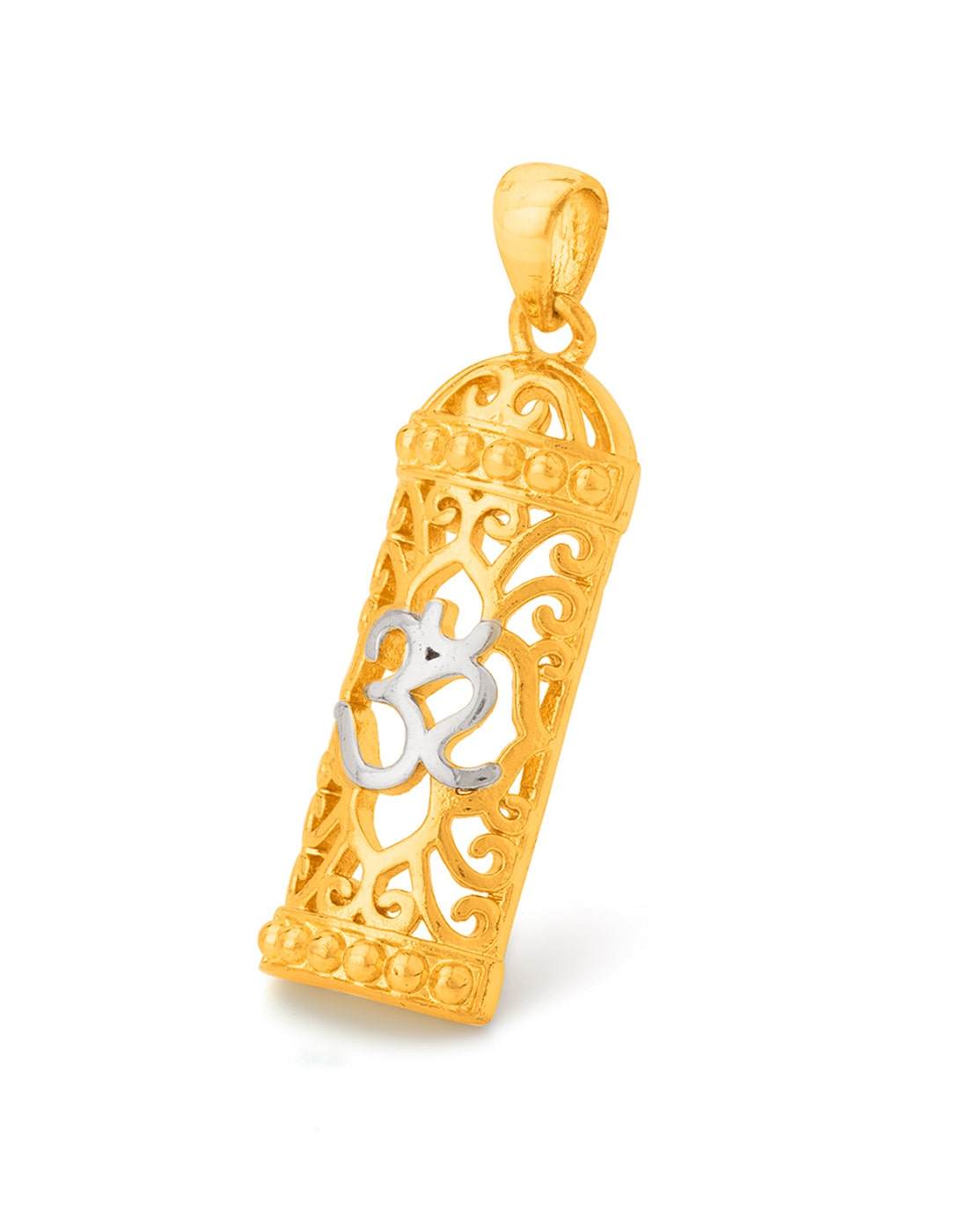 

Dare by Voylla Spiritual Saga Filigree OM Shivling Pendant
