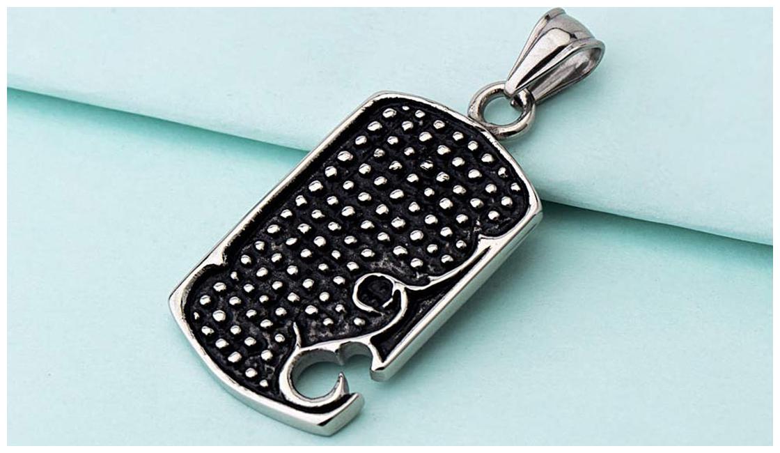 

Dare by Voylla Classic Pendant Pricked Surface Pendant