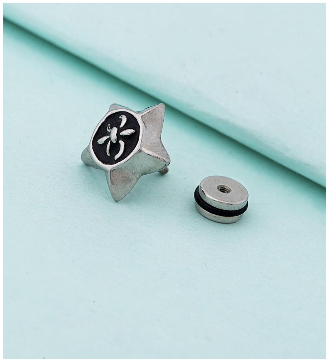 

Dare by Voylla Royal Stud Military Star Earring
