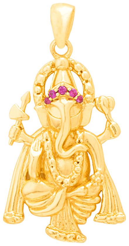 

Dare By Voylla Lord Ganesha Pendant Inspired by Spiritual Saga For Men