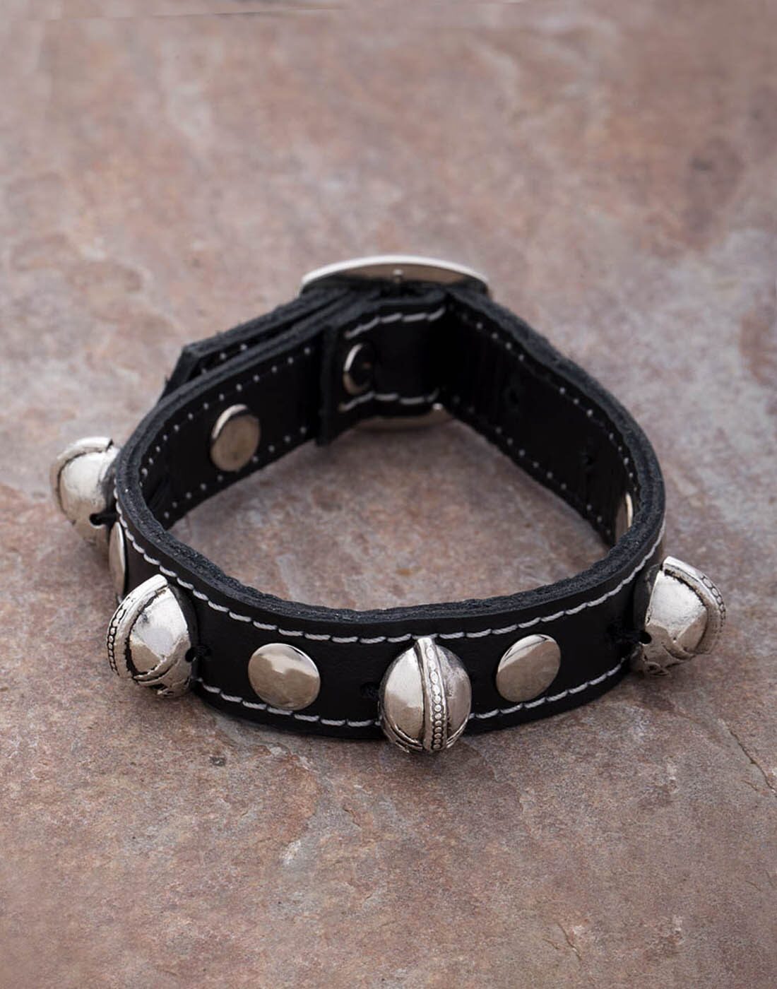 

Dare by Voylla Dare By Gladiator Skull Shield Designer Bracelet For Men