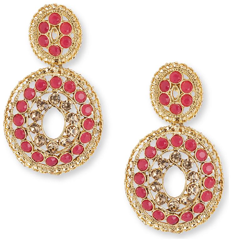 

DC Stylish Gold Plated Latest Design Stone Pearl Earring for Women and Girls AG-ER-3710