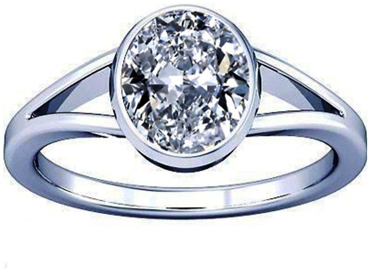 

Divya Shakti 7 25-7 50 Ratti Round American Diamond Zircon Gemstone Silver Ring AAA Quality
