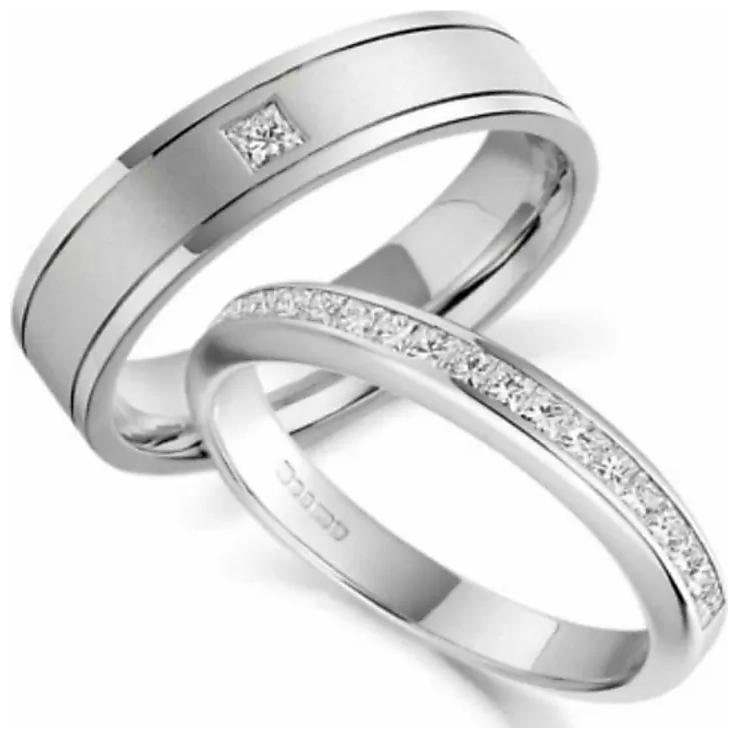 

Djewels Elegant Couple Ring For Women Men