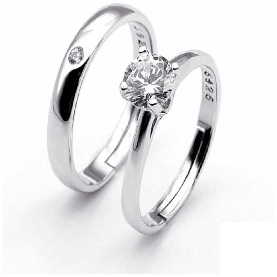 

Djewels High Quality Elegant Adjustable Couple Ring For Women Men