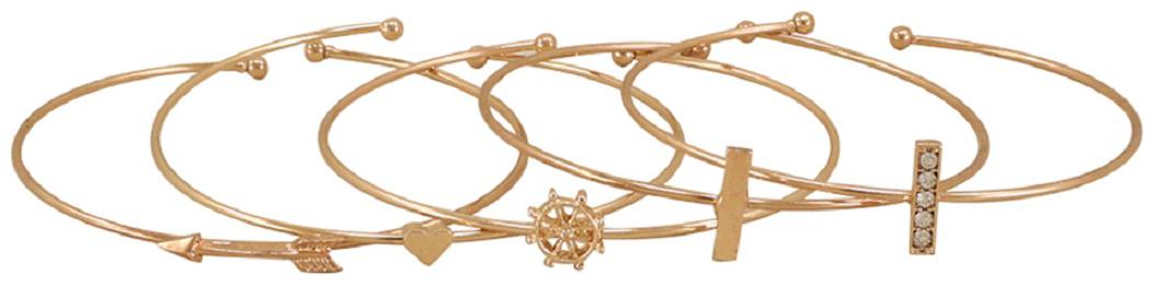 

Dolly Jewels Five Bracelet Set For Women