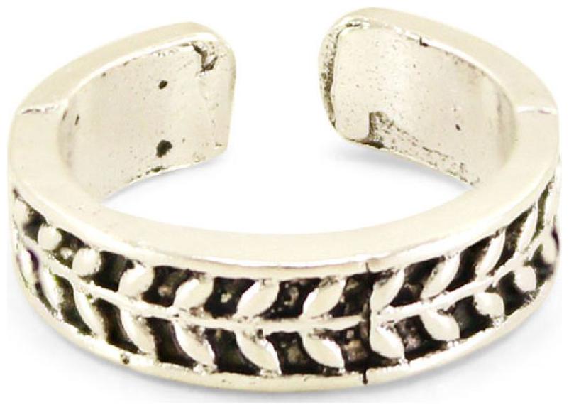 

Dolly Jewels Attractive Platinum Plated Toe Ring For Daily Wear
