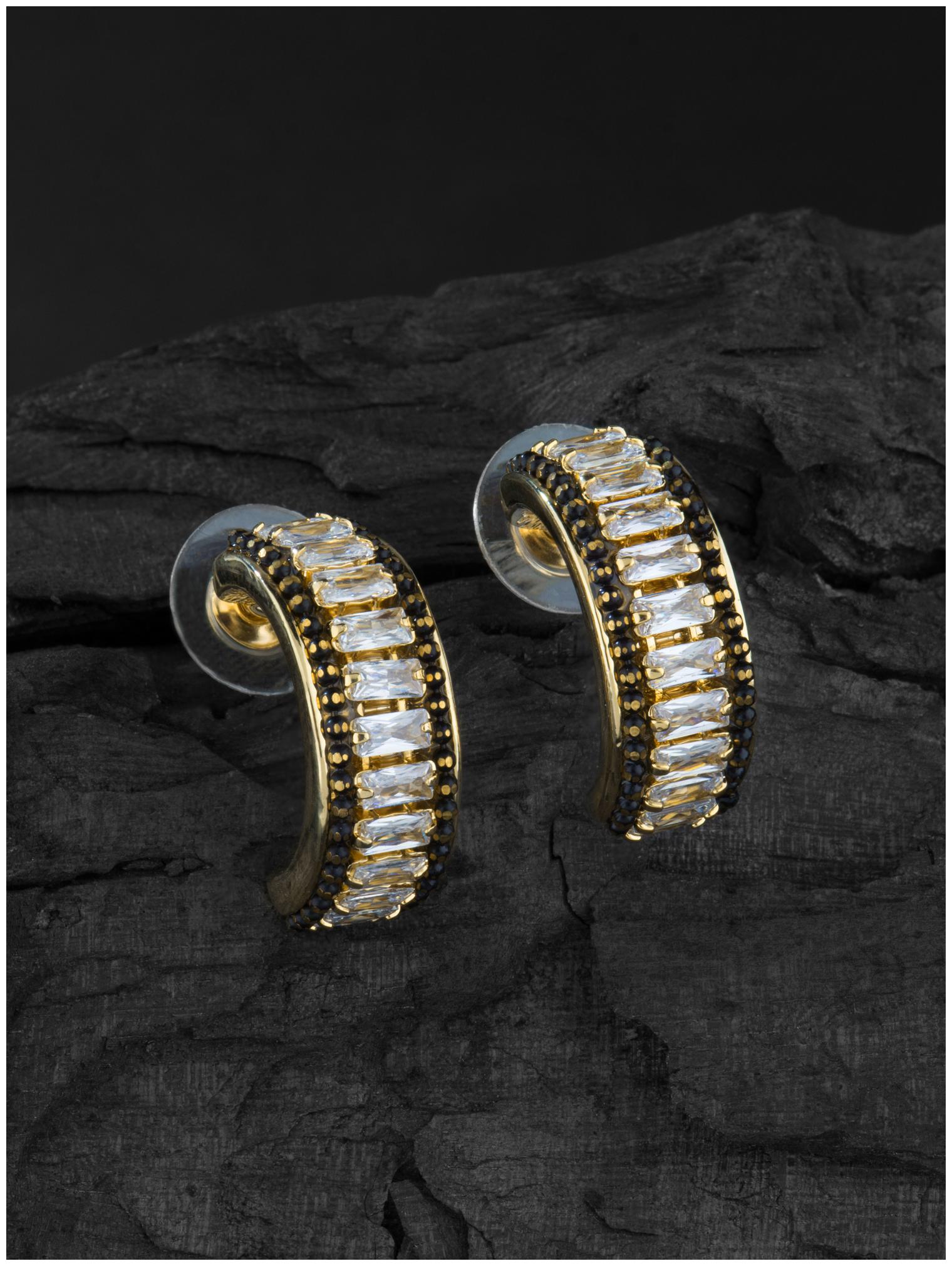 

E2O Antique Beads Silver Alloy Hoop Earrings For Women