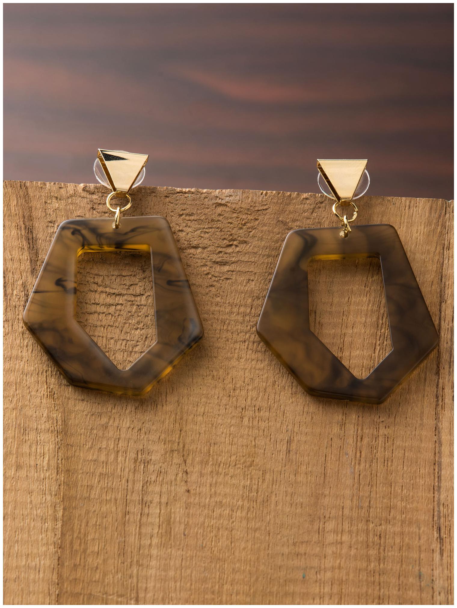 

E2O Brown Drop Earring Earrings For Women