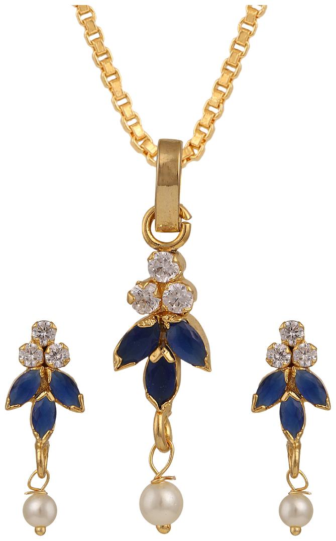 

Efulgenz Cz Pendant Set