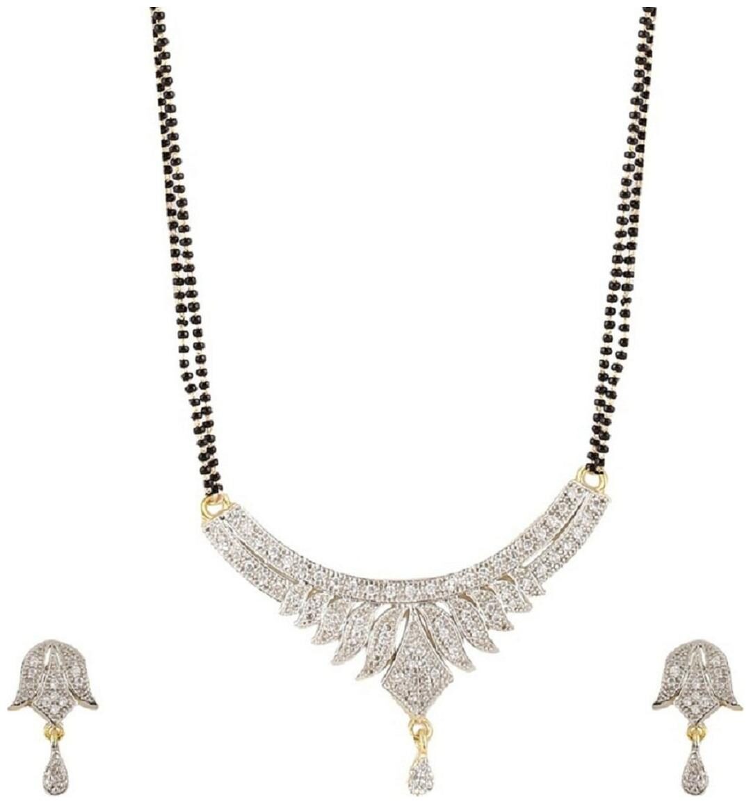 ad diamond mangalsutra