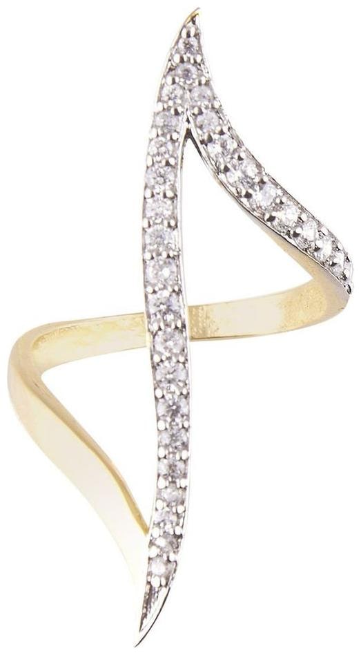 

Embroco American Diamond Gold Plated Ring for Women and Girls