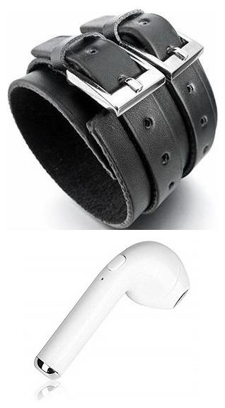 

EMRAAN BRACELET WITH FREE 17 SINGE AIRPOD BLUETOOTH WITH MIC