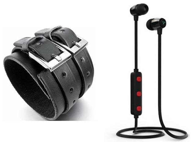 

EMRAAN BRACELET WITH FREE H-15 R WIRELESS BLUETOOTH EARPHONE WITH MIC