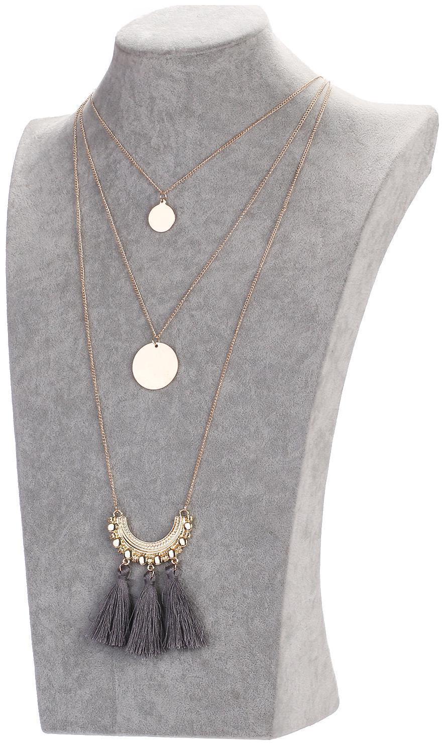 

Enso Grey Tasselled Chain