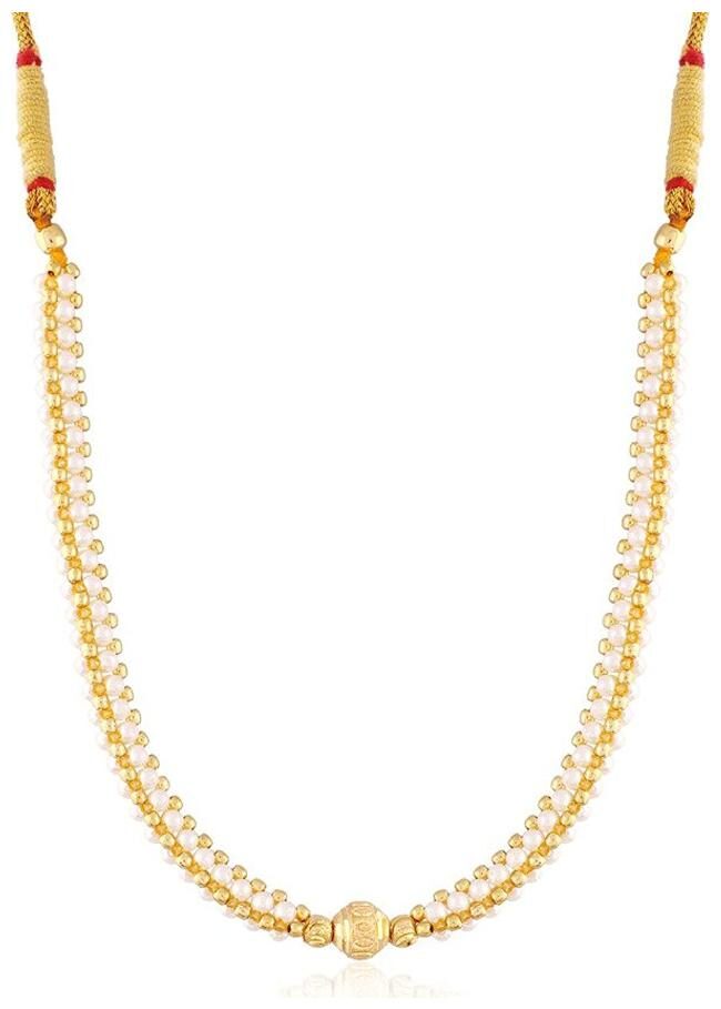 

Etnico Gold Plated Traditional Thushi Necklace for Women L3104