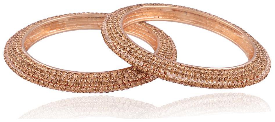 

Etnico Traditional Gold Plated Bangles for Women