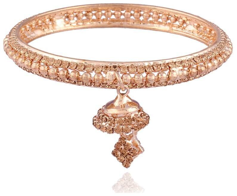 

Etnico Traditional Gold Plated Bangles for Women