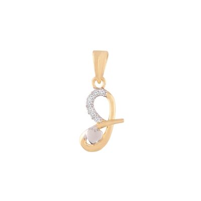 

E tnico Collection A Alphabet Pendant with heart For Men Women C00J