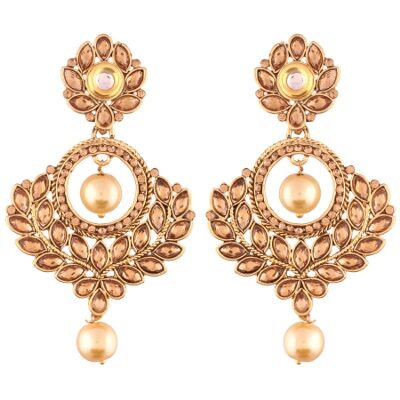 

E tnico High Gold Plated Designer Earrings for Women (E2406FL)