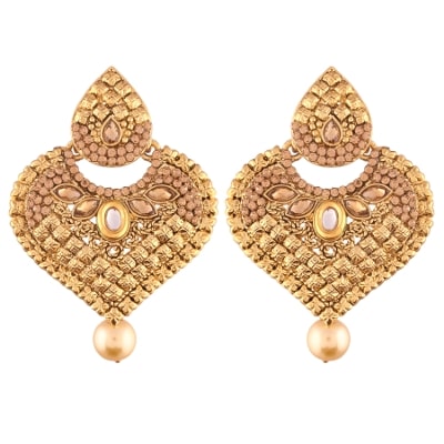 

E tnico High Gold Plated Designer Earrings for Women (E2408FL)