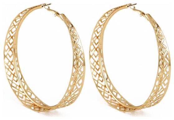 

FABULA Golden Loop Earing For Women