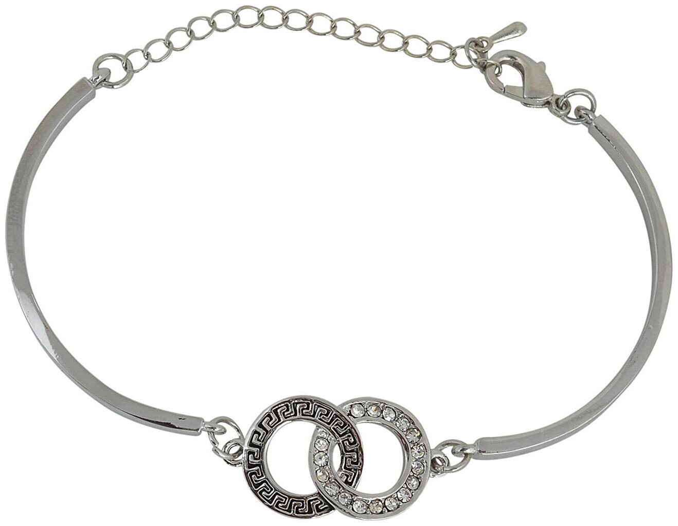 

Fahshionforsure Gold Metal Bracelet for Women (CBANGLE105)