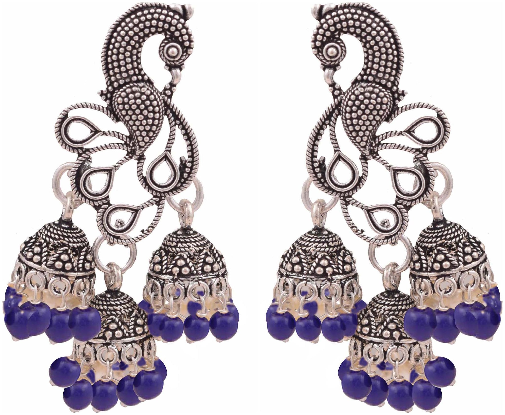 

Fashion For Sure Sterling silver colored bead Earrings (E517)