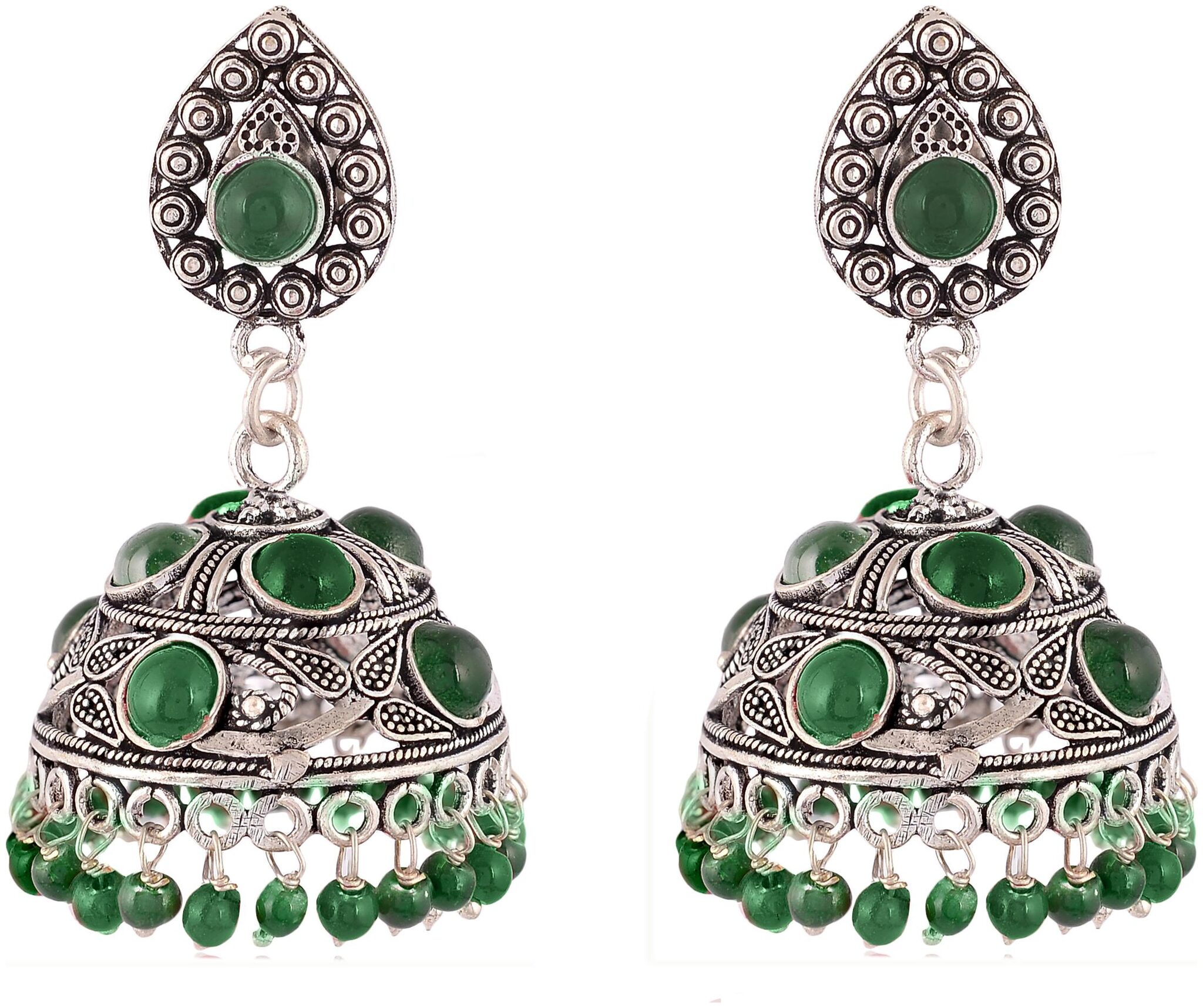 

Fashion for sure Brass Jhumki Earrings For Women (E423)