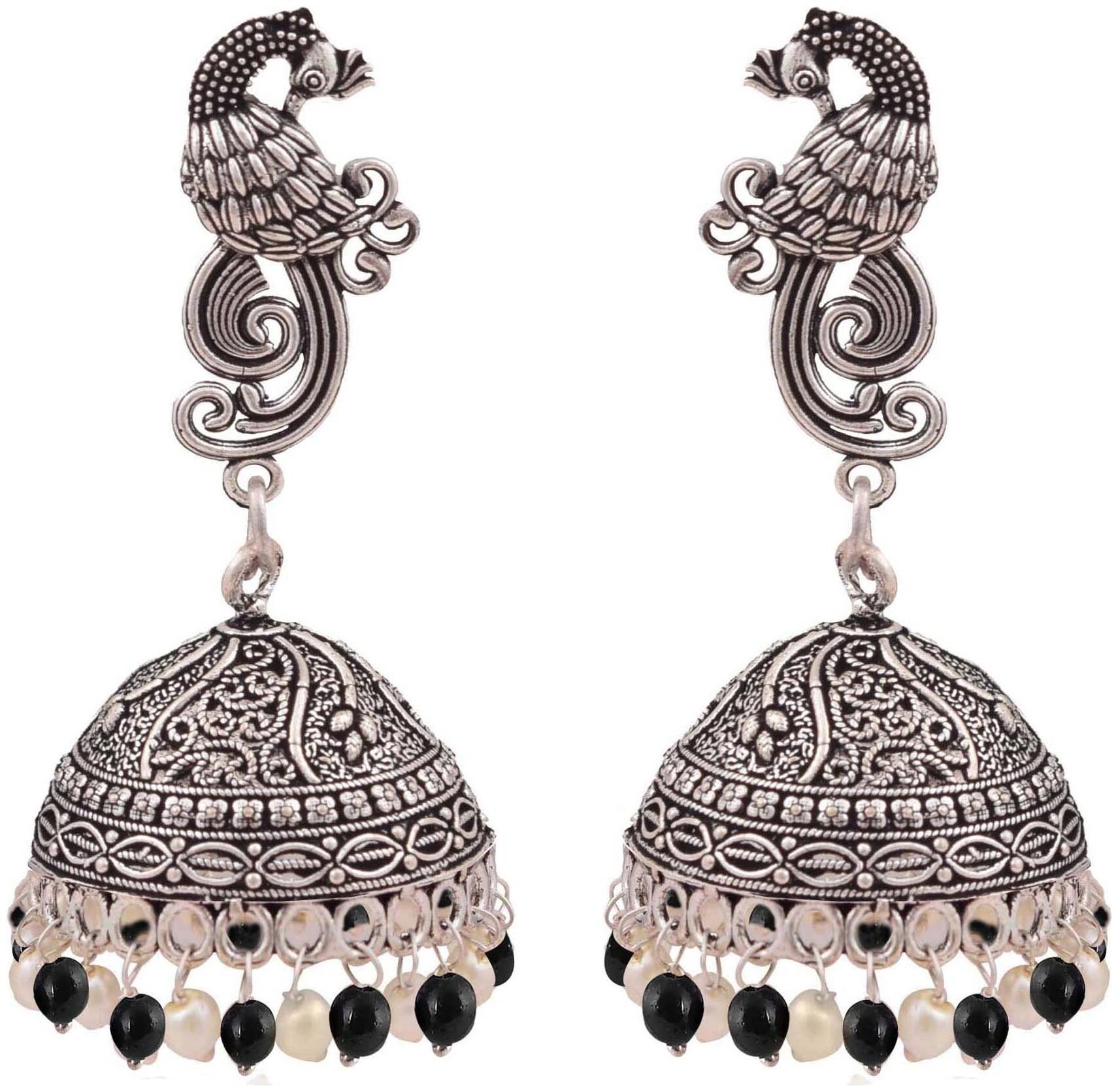 

Fashion For Sure Sterling silver colored bead Earrings (E533)