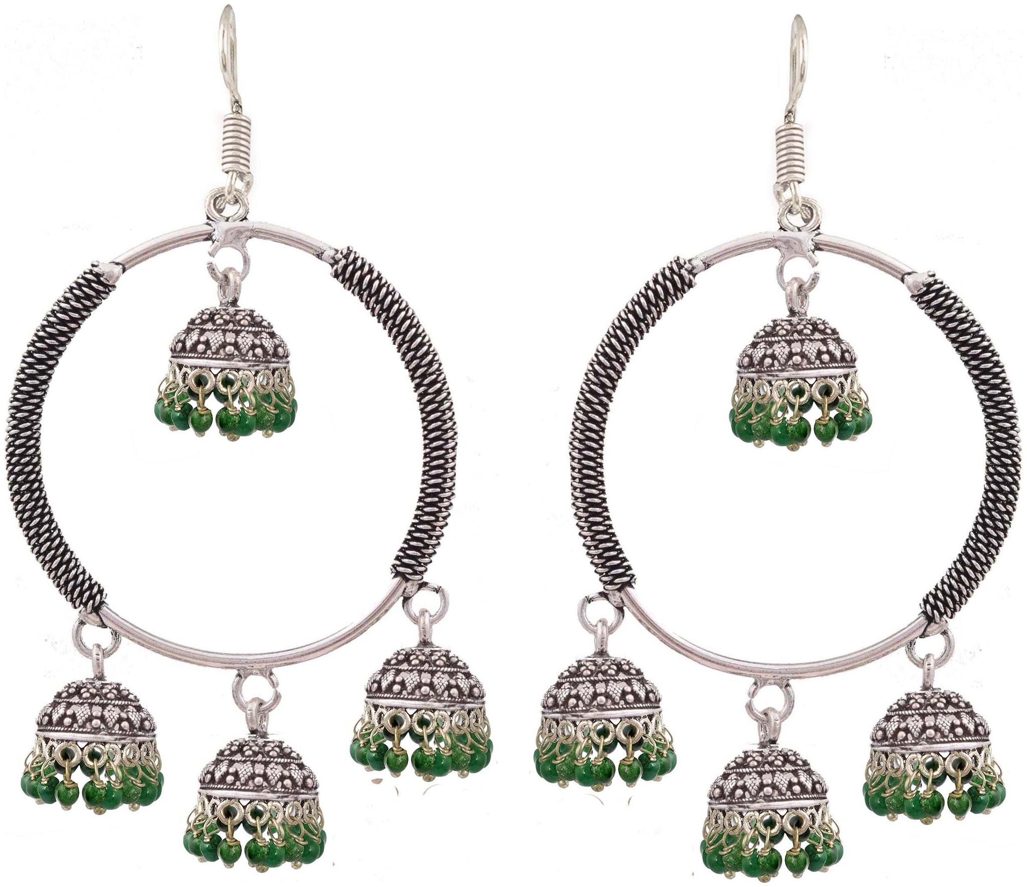 

Fashion For Sure Sterling silver colored bead Earrings (E488)