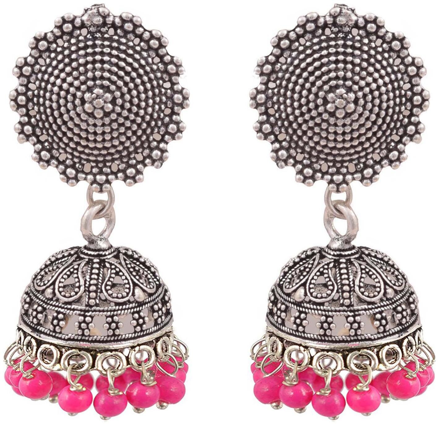 

Fashion For Sure Sterling silver colored bead Earrings (E540)