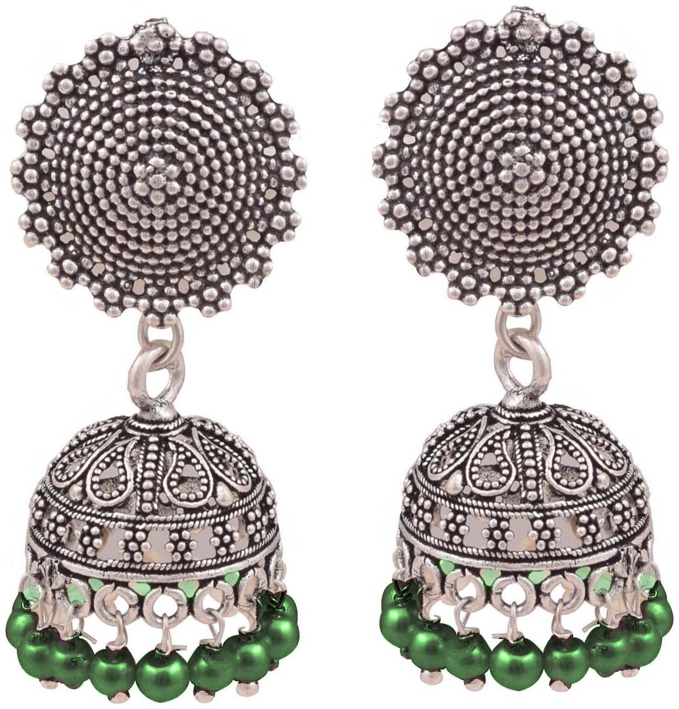 

Fashion For Sure Sterling silver colored bead Earrings (E538)
